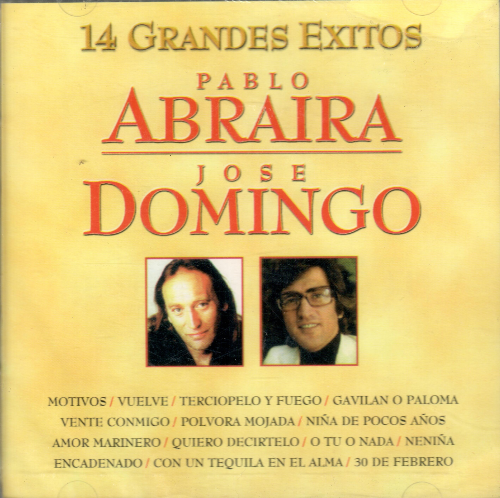 Pablo Abraira - Jose Domingo (CD 14 Grandes Exitos) IM-0503