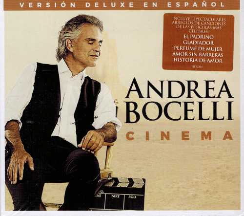 Andrea Bocelli (CD Cinema - Version Deluxe en Espanol Universal-122110) N/AZ