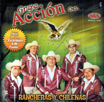 Accion Oaxaca Grupo (CD Rancheras Y Chilenas) Aracd-1055 OB