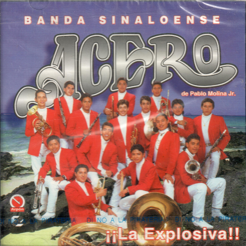 Acero Banda Sinaloense (CD La Explosiva Cde-2039) ob