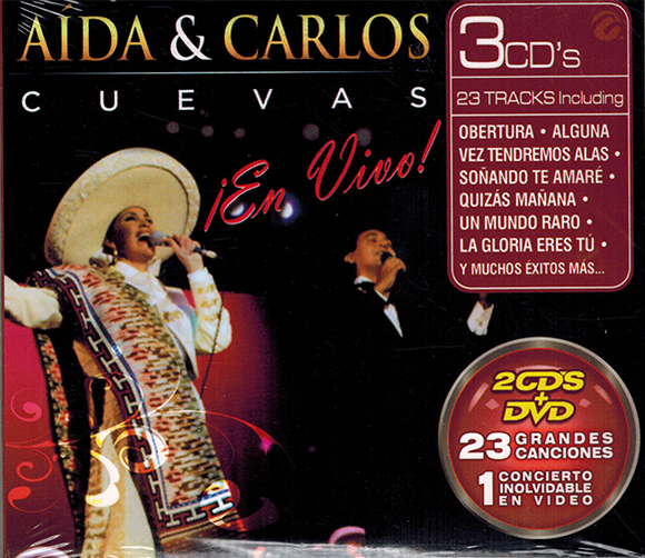 Aida Y Carlos Cuevas (En Vivo 2CD+DVD) Multimusic-8321
