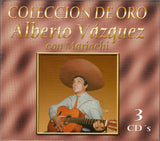 Alberto Vazquez (3CD Coleccion de Oro Mariachi) 3MCD-2812 OB