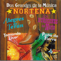 Alegres De Teran (CD Huracanes Del Norte Dos Grandes De La Musica) DCY-019 OB