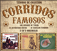 Corridos Famosos (3CDs Varios Artistas) Sony-889854667924