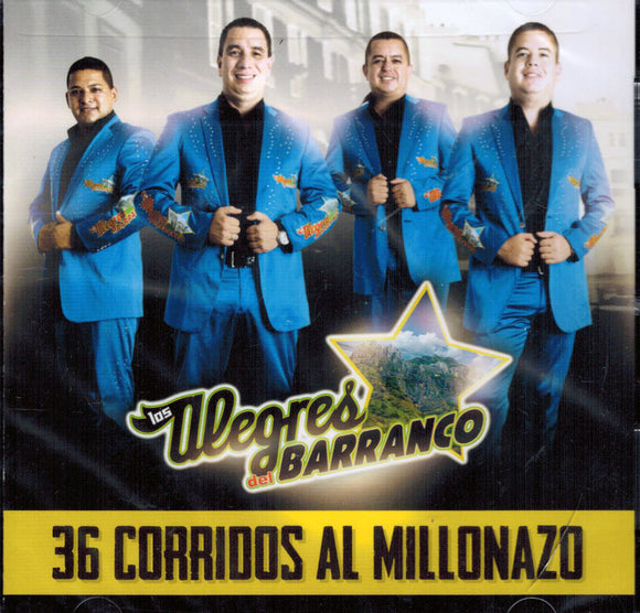 Alegres del Barranco (2CDs 36 Corridos al Millonazo 817729)