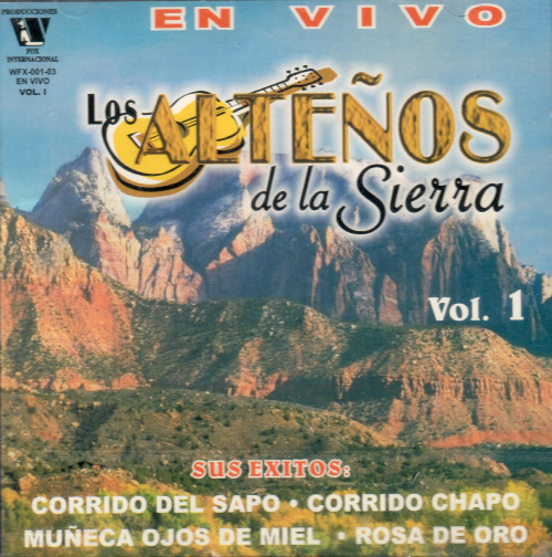 Altenos de La Sierra (CD En Vivo Vol.#1) WFX-001