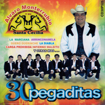 Alvaro Monterrubio Y Su Santa Cecilia (CD 30 Pegaditas) Cd30p525 OB