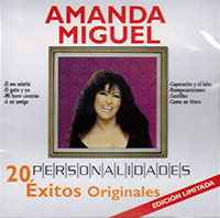 Amanda Miguel (CD Personalidades 20 Exitos Originales 150000) O