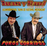 Juan y Raul (CD Puros Corridos, Con Alma De Huetamo, Mich.) Zr-073 ob