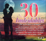 30 Inovidables de Ayer, Hoy y Siempre (CD Vol#1 Varios Grupos) Dbcd-1066