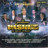 Internacionales Vaskez de Rolando "El Tiburon" (De Aniversario CD+DVD) 602567958499