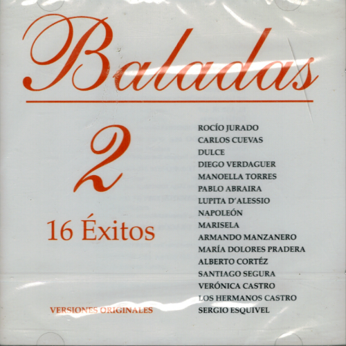 Baladas 2 (CD 16 Exitos Versiones Originales) IMI-5304