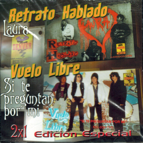 Retrato Hablado y Vuelo Libre (CD Laura - Si te Preguntan Por Mi 2en1) Dsd-6159