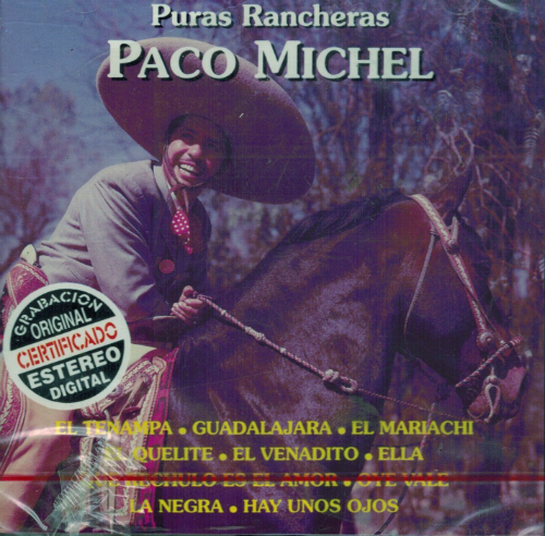 Paco Michel (CD Puras Rancheras) Cdn-13424