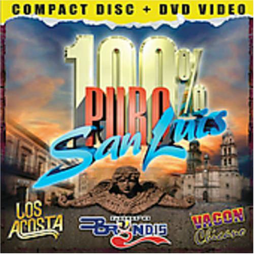 100% Puro San Luis ()Varios Artistas, CD+DVD) 801472686408