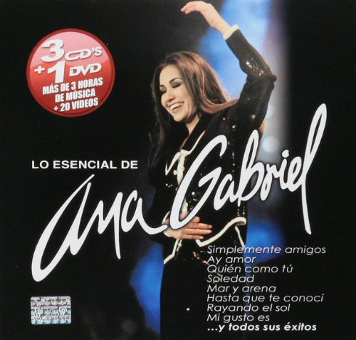 Ana Gabriel (Lo Esencial de: 3CDs+DVD) 886975094325