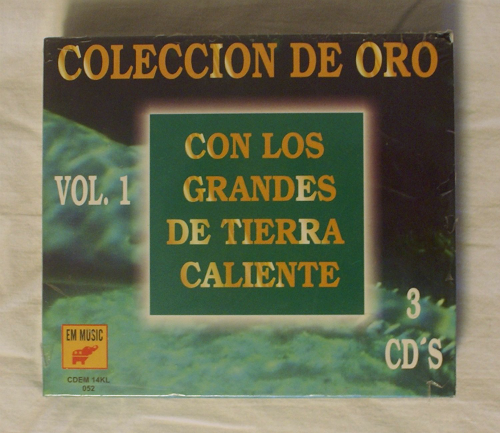 Coleccion De Oro (Con Los Grandes De Tierra Caliente 3CDs) Cdem-052 