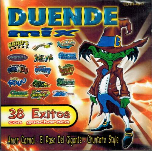 Duende Mix (CD 38 Exitos con Guacharaca) Cdtr-4017