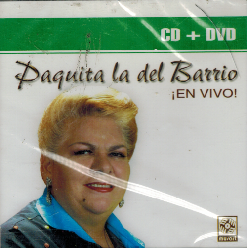 Paquita La Del Barrio (GRANDES EXITOS EN VIVO, CD+DVD) 7509985338427