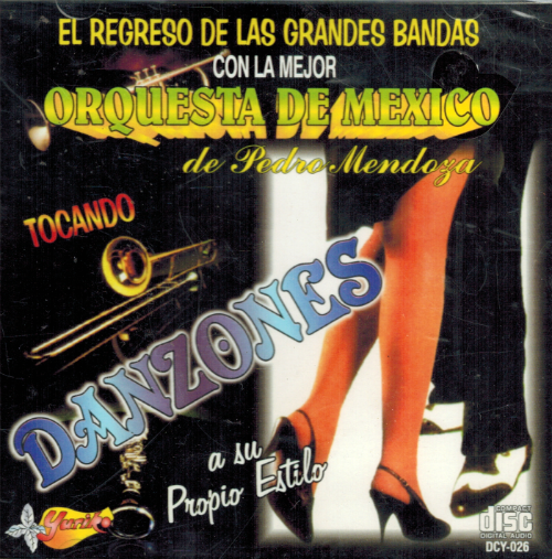 Orquesta de Mexico de Pedro Mendoza (CD Danzones) Cdy-026