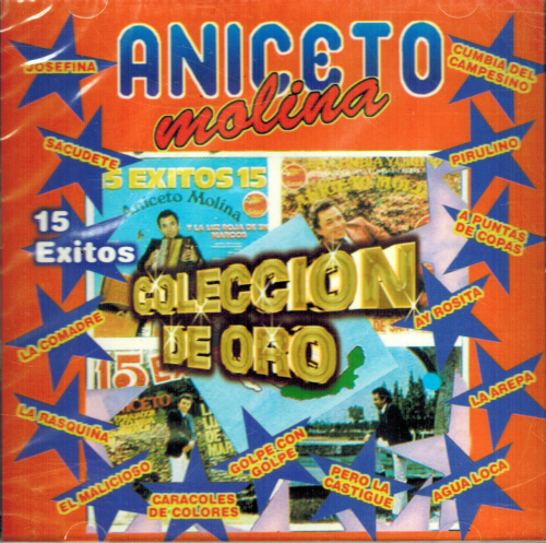 Aniceto Molina (CD 16 Exitos Coleccion de Oro, Con La Luz Roja De San Marcos) ZR-1012