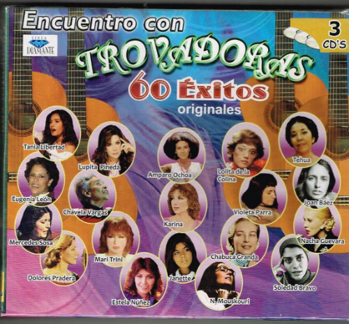 Encuentro con Trovadoras (60 Exitos Originales 3CDs) Tricdd-10185