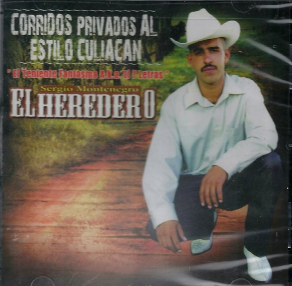 Heredero (CD Corridos Privados al Estilo Culiacan) PRCD-88070 OB