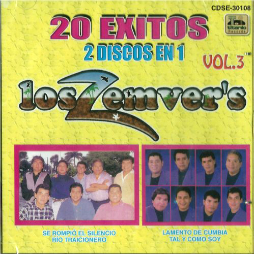 Zemver's (20 Vol#3 Exitos Se Me Rompio El Silencio) CDSE-30108