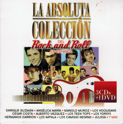 Absoluta Coleccion Del Rock and Roll en Espanol (3Cd+Dvd - Varios Artistas Sony-262621)