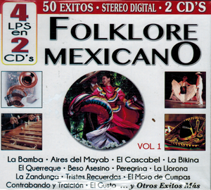 Folklore Mexicano (4LPS en 2CDs, 50 exitos, Vol. 1) Cro2c-41164