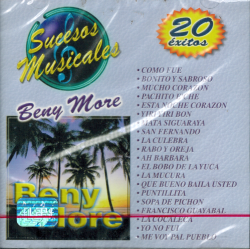Beny More (CD 20 Exitos Sucesos Musicales) 743217062729 n/az