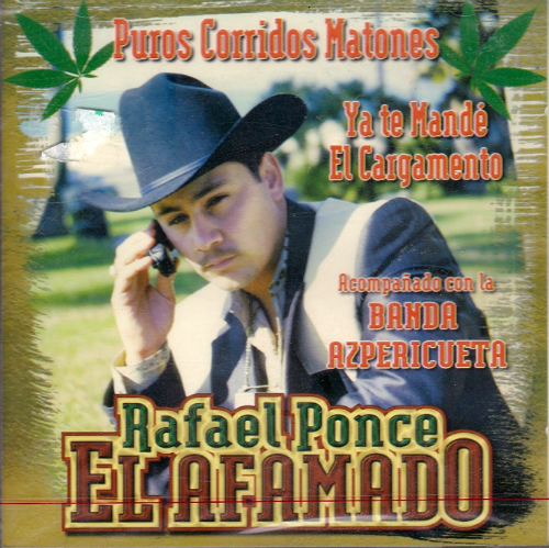 Afamado (CD Corridos Matones, Con Banda Azpericueta) Srcd-067