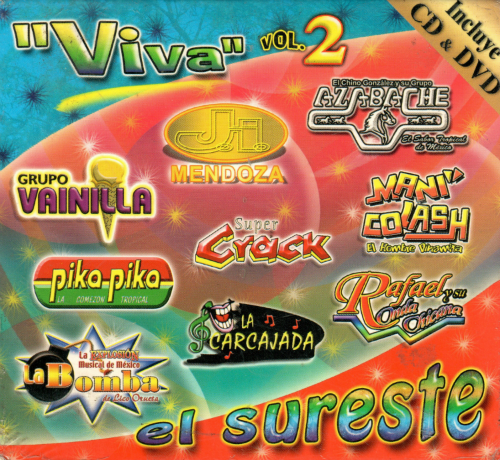 Viva El Sureste Vol. 2 (Varios Artistas, CD+DVD) DVDT-13039