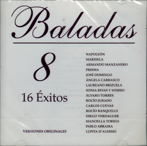 Baladas 8 (CD 16 Exitos Versiones Originales) IMI-5310