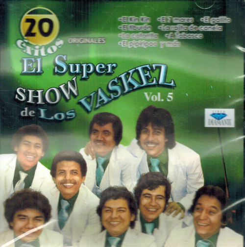 Super Show de Los Vaskez (CD 20 Exitos Originales Vol. 5) Cdd-50159