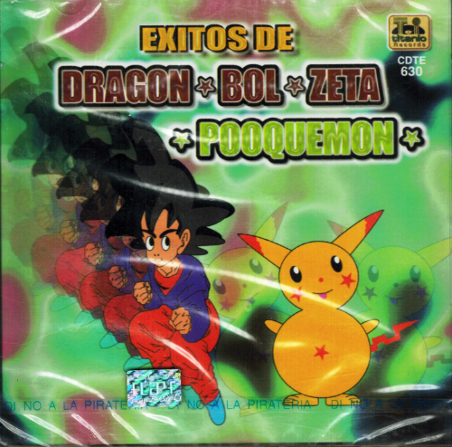 Dragon * Bol * Zeta (CD Exitos de: Pooquemon) Cdte-630