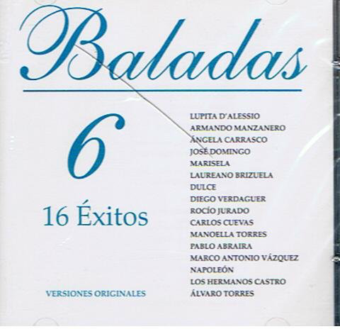 Baladas 6 (CD 16 Exitos Versiones Originales) IM-5308