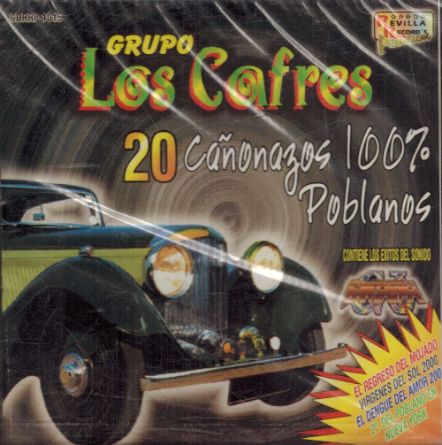 Cafres (CD 20 Canonazos 100% Poblanos) Cdrrp-1015
