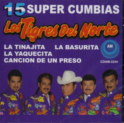 Tigres Del Norte (CD 15 Super Cumbias) Cdam-2244