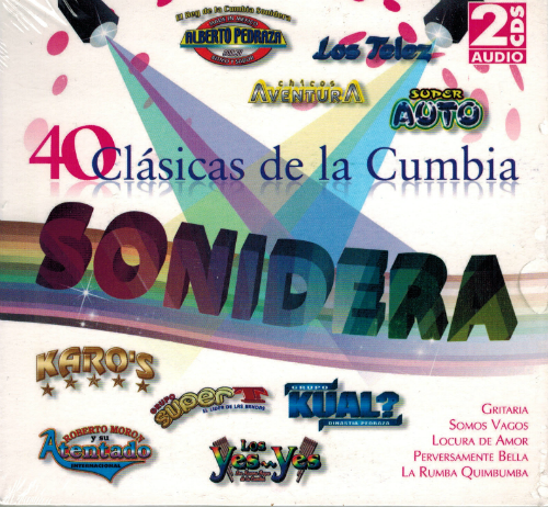 40 Clasicas de la Cumbia Sonidera (Varios Grupos 2CDs) 7506219957485
