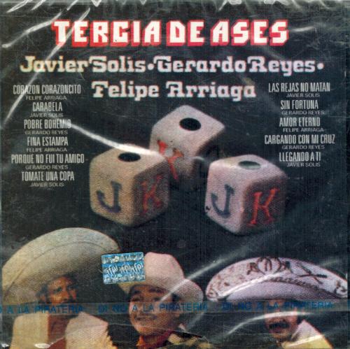 JAVIER SOLIS, GERARDO REYES Y FELIPE ARRIAGA (CD TERCIA DE ASES) 9000768