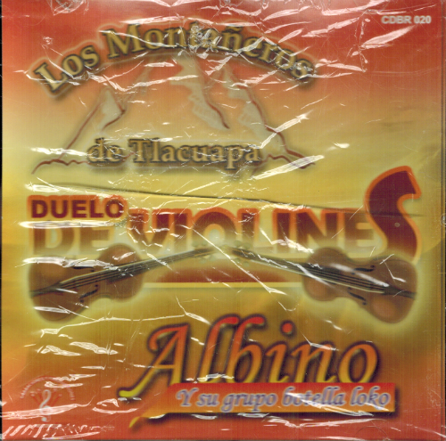 Montaneros de Tlacuapa - Botello Loko (CD Duelo de Violines) Cdbr-020