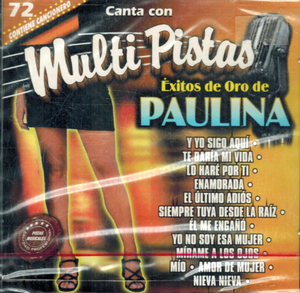 Paulina (CD Multi Pistas, Exitos de Oro) Mp-4072
