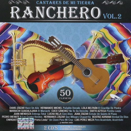 Cantares De Mi Tierra (Ranchero Vol.2 2CD) 5054196258153