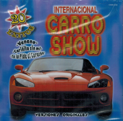 Carro Show, Internacional (CD 20 Exitos, Versiones Originales) Cddn-1256 OB