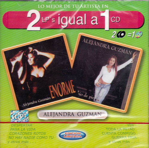Alejandra Guzman (2 Lp's Igual A 1 CD) 743217565824