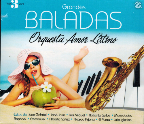 Orquesta Amor Latino (3CD Grandes Baladas Instrumentales) 7509979085245