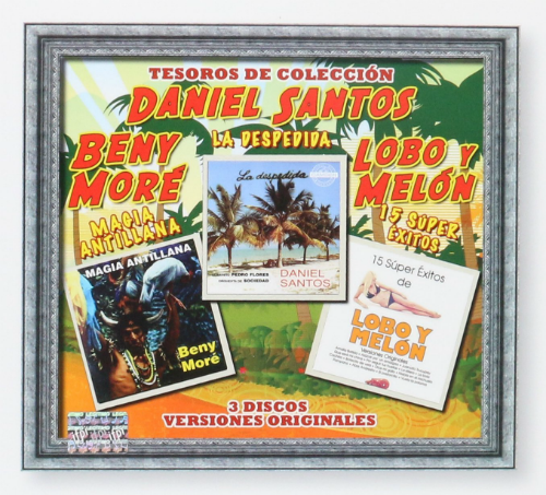 Daniel Santos, Beny More, Lobo y Melon (Tesoros de Coleccion 3CDs) Sony-373824