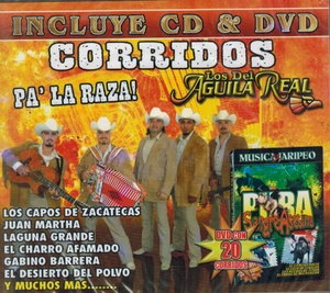 Del Aguila Real (CD Corridos Pa'La Raza CD+DVD=Jaripeo) Vecd-642