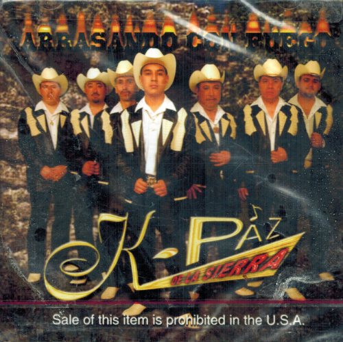 K-Paz de la Sierra (CD Arrasando con Fuego) 1229 n/az